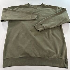 C.E. Schmidt Workwear Sweatshirt Men's Large Long Sleeve Crew Neck Green EUC